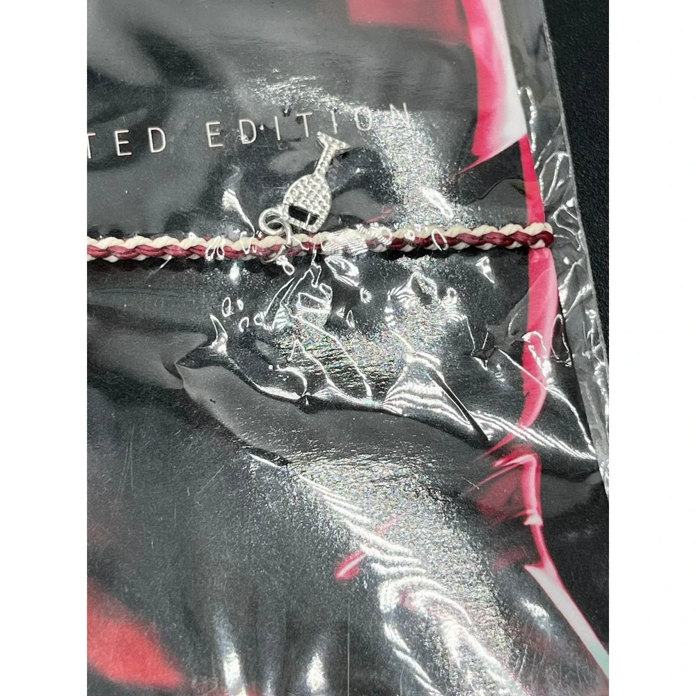 Effy‎ Royal Caribbean Cruise Limited Edition Wine Charm Rope Bracelet New